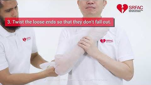 Applying an Elevation Arm Sling