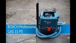 Bosch GAS 15 PS Professional - test i instalacja odkurzacza