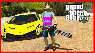 HRAJU JEDEN DEN JAKO ZLOBIVÉ DÍTĚ V GTA ! (GTA 5 Módy)