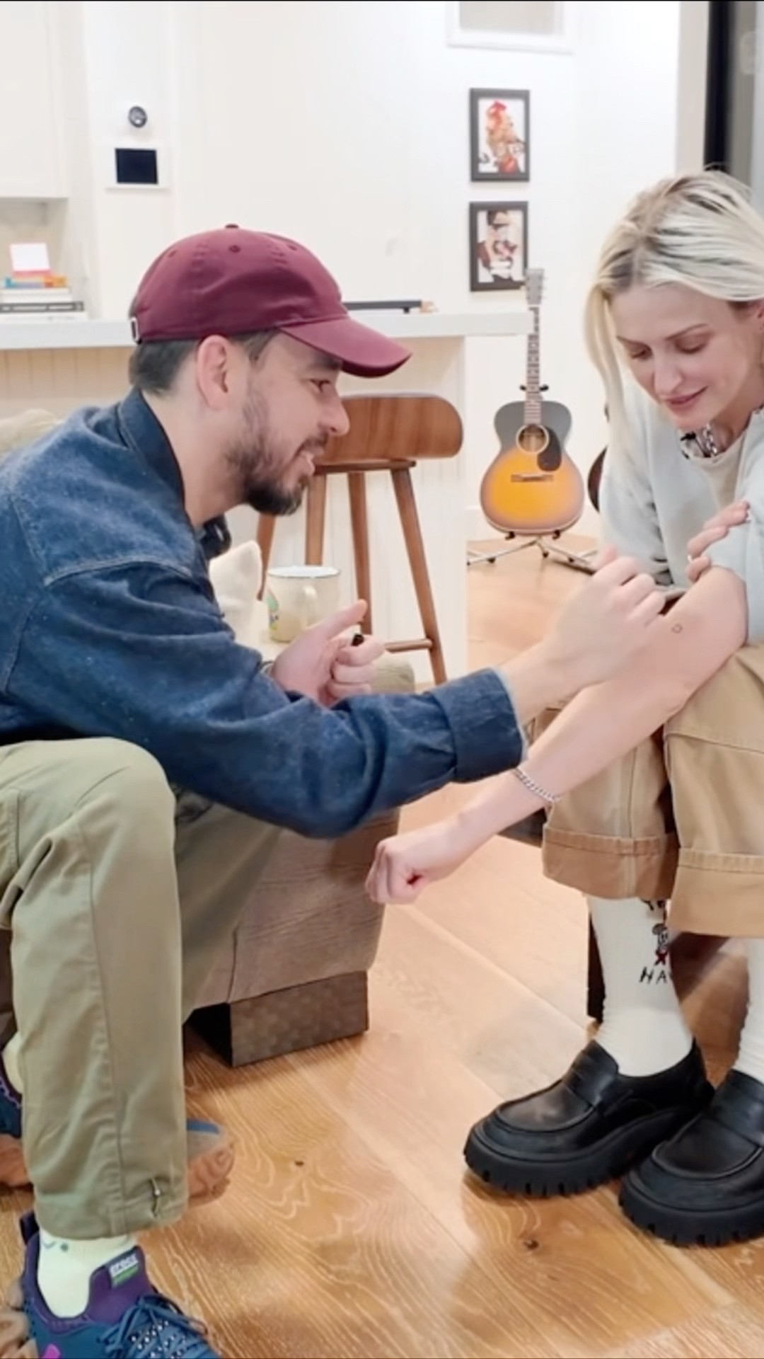 The story behind Emily’s In The End “Tattoo” and more. Watch the full interview now.