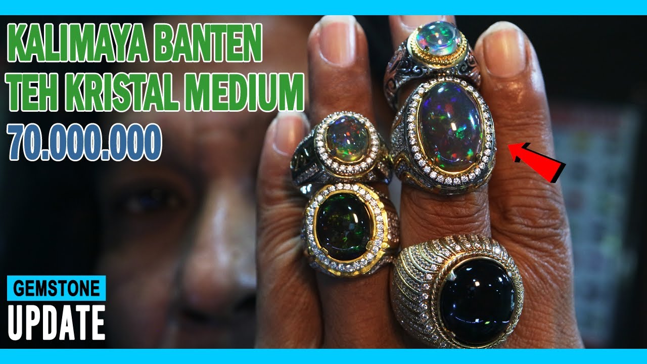 GEMSTONES UPDATE 14052022 - KALIMAYA BANTEN TEH KRISTAL 70 JUTA BLACK OPAL KOPI ABU TEH LUKUT BANTEN
