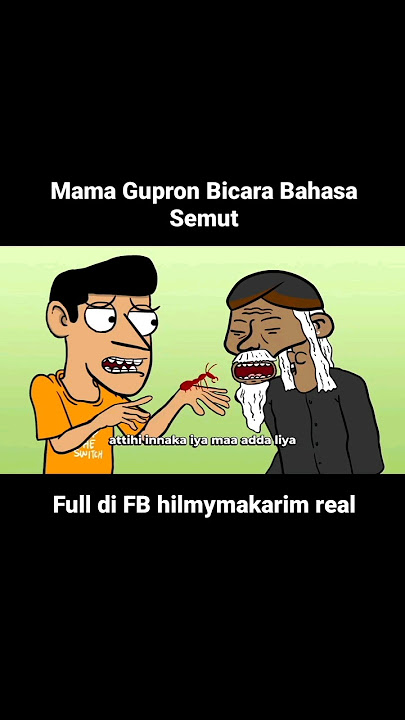 Bahasa semut mama ghufron #ghufron #mamaghufron #fyp #viral
