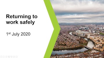 Returning to work safely