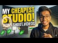 My Cheapest YouTube Studio Setup | How I Shoot Viral Videos at Home