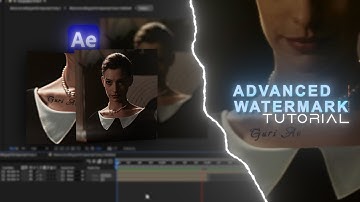 Advanced Watermark Tutorial | After effects tutorial