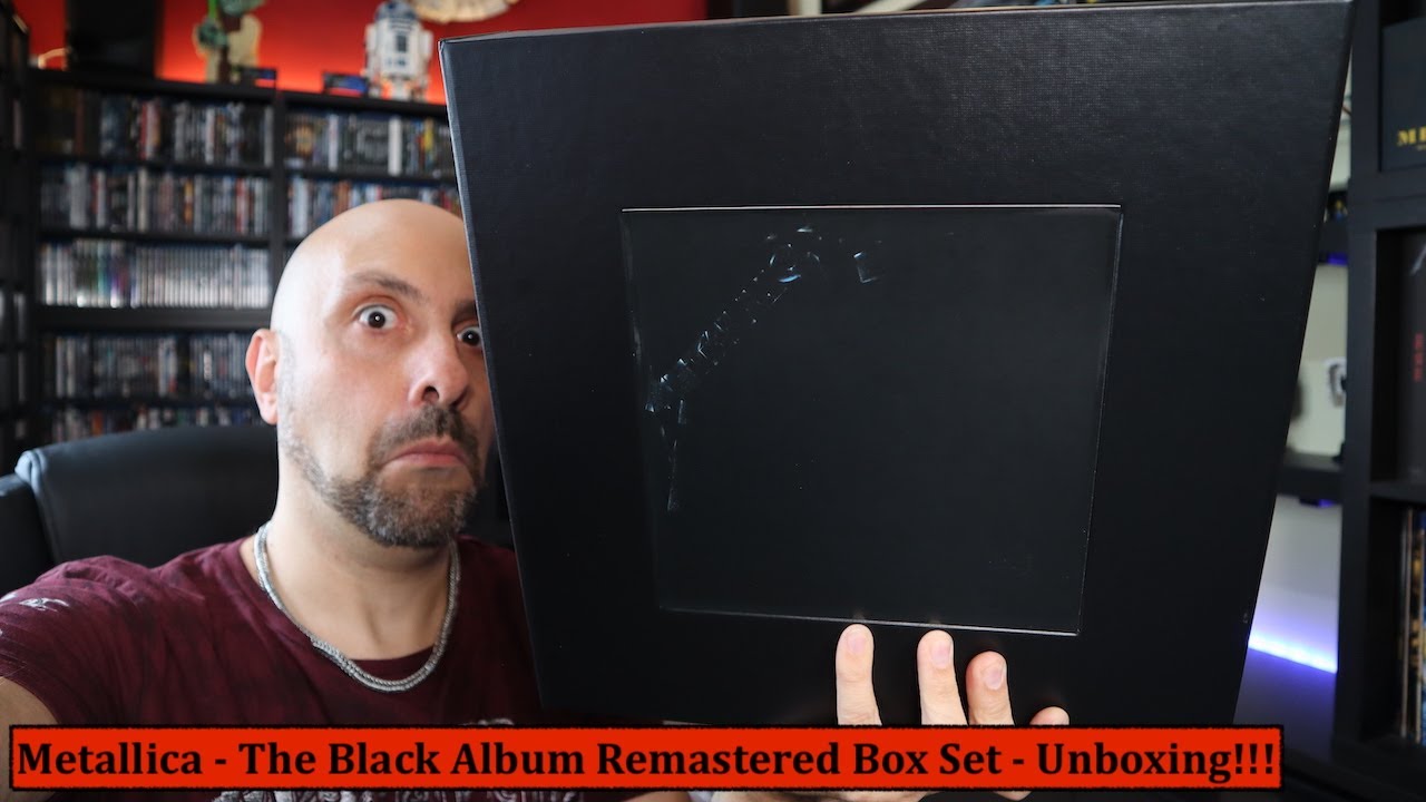 Metallica The Black Album Remastered Box Set Unboxing Youtube