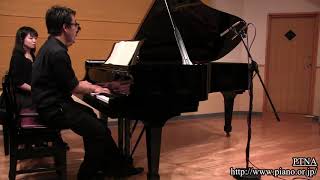 交響曲　第１番　(連弾） 第3楽章 - 演奏動画のサムネイル