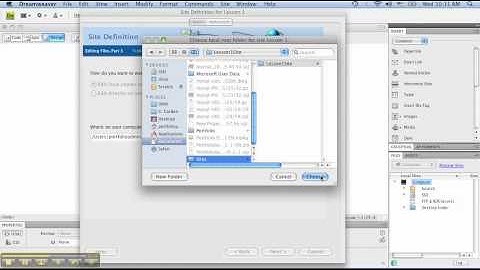 Managing Sites in Dreamweaver (tutorial 2)