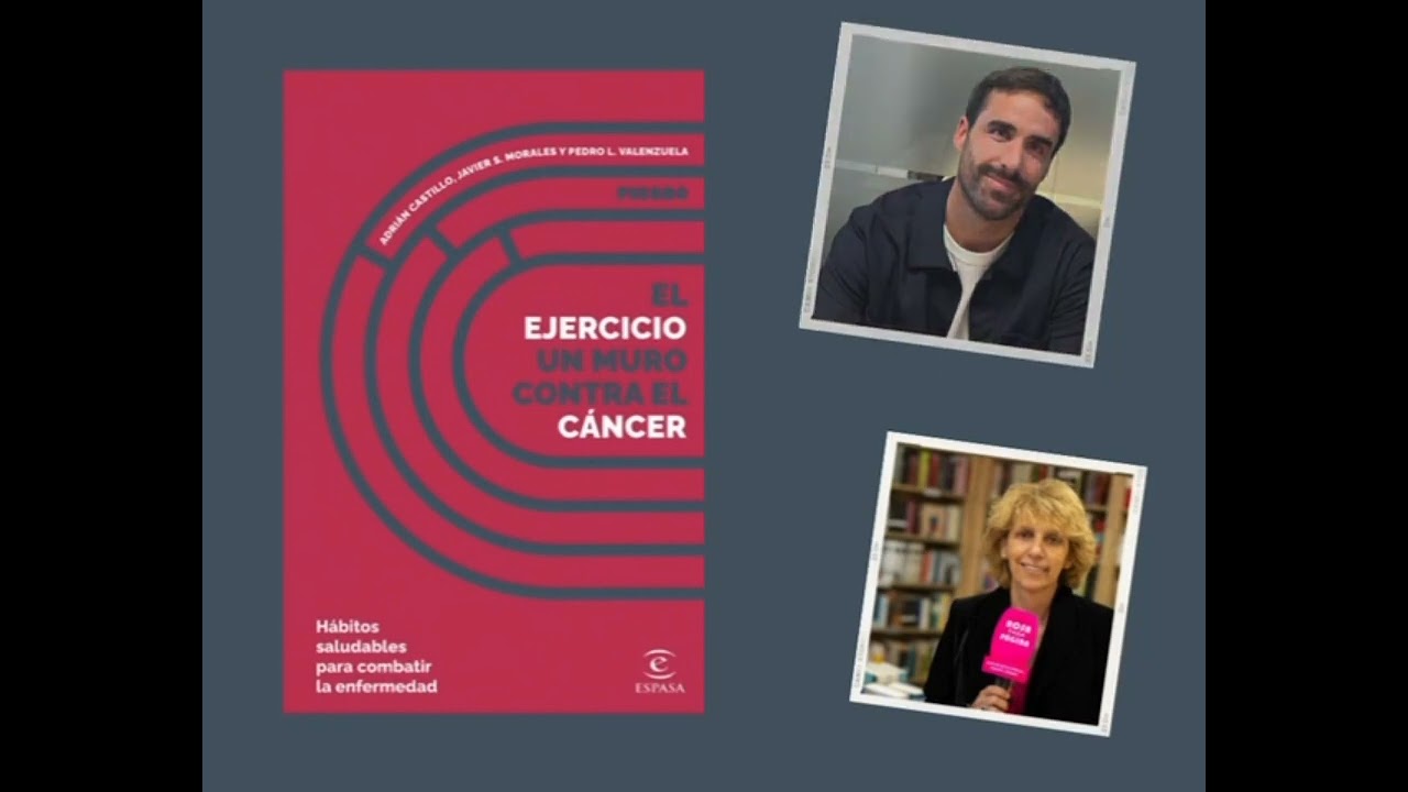 El ejercicio un muro contra el cáncer Adrián Castillo con Rosa pasa página  