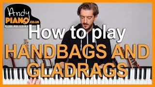 Video thumbnail of "Handbags and Gladrags Piano Tutorial // Piano Songs for Beginners"