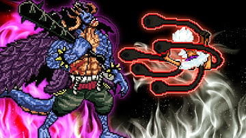 Hybrid Kaido Form V2(New) VS TC Luffy(All Form) in Jump Force Mugen