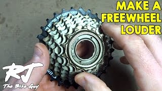 How To Make A Freewheel Louder