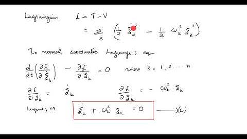 normal coordinates part 2
