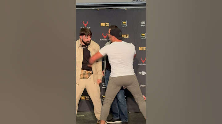Mike Perry Trades Body Shots with Eddie Alvarez | BKFC 56 Face Off