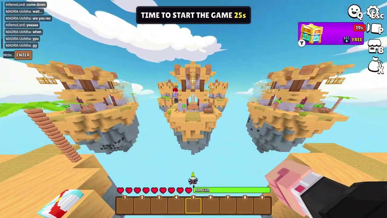 Minefun.io Skywars! #minefun #minecraft #viral #games #skywars #trending