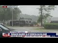 Tornado strikes Georgia naval base, injures 10 | LiveNOW from FOX