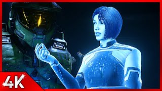 The Weapon finds out the truth about her and Cortana - Halo Infinite 4K