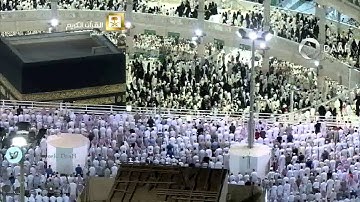تلاوة تفوق الوصف للشيخ ياسر الدوسري من المسجد الحرام ليلة 8رمضان 1436(الاعراف65-162) صلاة التراويح