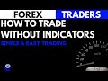 How to trade Forex with no indicators.
