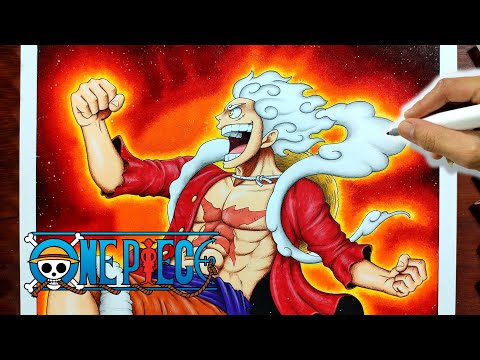 Video Cách vẽ Luffy Gear 5 ngầu | Sức mạnh của Luffy Gear 5?... - youtube