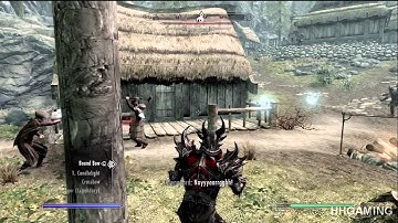 Skyrim Dawnguard - walkthrough part 8 HD gameplay dlc add on expansion - Vampire lord