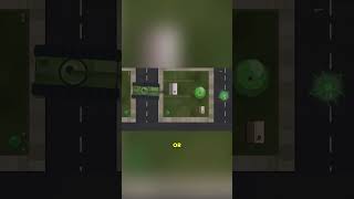Tank fires missiles at the growing parasite