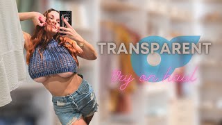 Transparent Try On Haul at Mall | See-Through Clothes screenshot 5