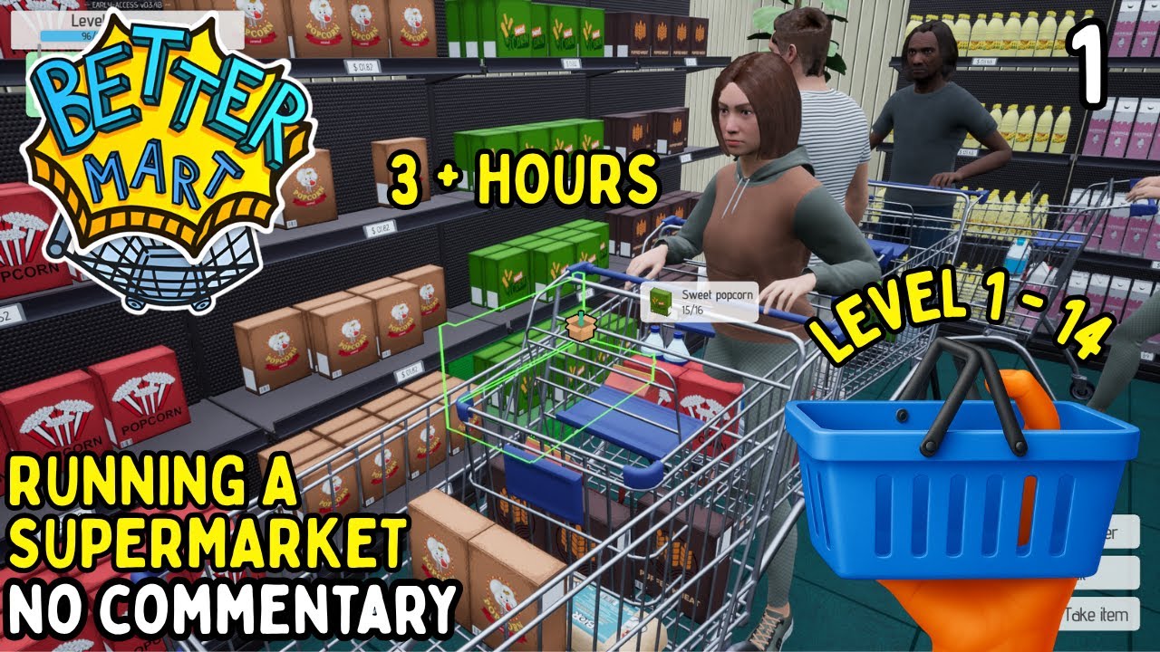 Better Mart Simulator 💳🛒🛍️ SUPER ADDICTIVE | Longplay No Commentary #1