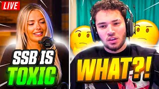 Adin responds to Corinna Kopf talking about SSB...