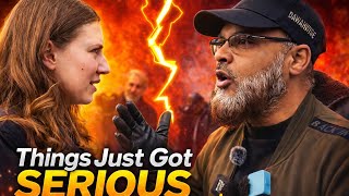 Calm Talk Turned Serious Very Fast | Hashim | Speakers Corner 