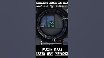 Lavi Map Easy 1V3 Clutch Shorts #1v3clutch #1v3 #clutch #clutches #shorts #status #4k #clutchclips