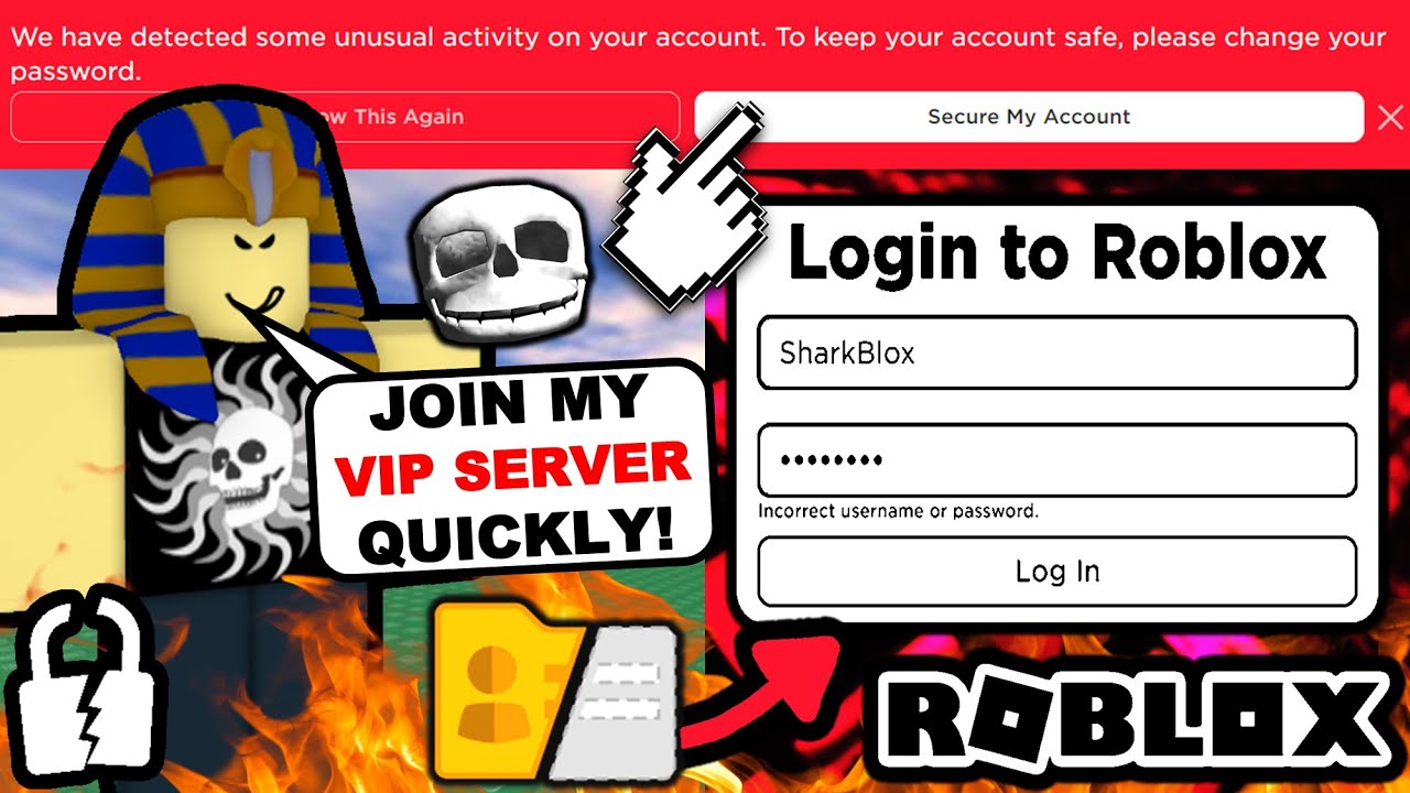 Be careful out there, because it could happen that a roblox game link could  use the robllox.com.ua URL instead of the normal www.roblox.com URL, as  if you try to log in using