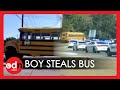 11-Year-Old Steals School Bus and Crashes it After Epic Chase With Police