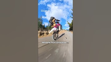 Insane Wheelie Motorcycle Trick You Need to See 🏍️ | Insta360 X5