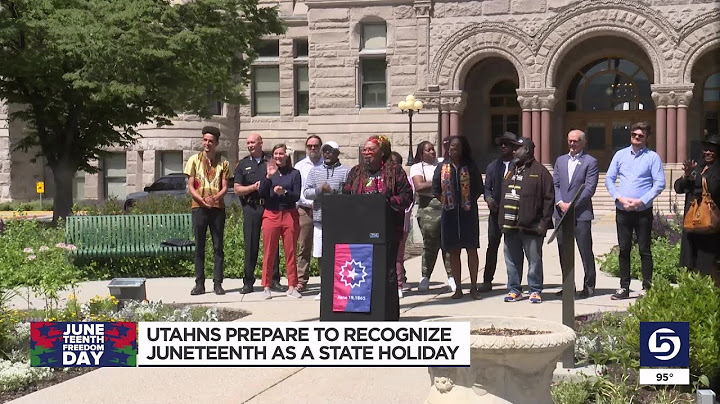 Utahns to celebrate Juneteenth for first time as state holiday