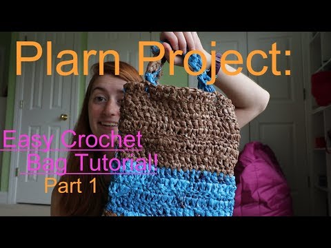 Learn how to make plarn (plastic yarn)! - The Birch Cottage