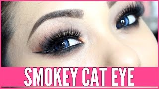 Smokey Cat Eye Tutorial Using Eye Makeup Stencils | Beth Bender Beauty
