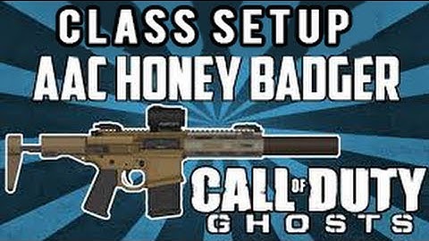 COD Ghosts: HONEY BADGER -CLASS SETUP! (Stealth)-Call of Duty: Ghost Gamplay