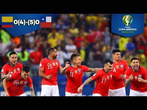 Chile elimina a Colombia | Colombia 0 (4) - (5) 0 Chile | Copa América | Televisa Deportes