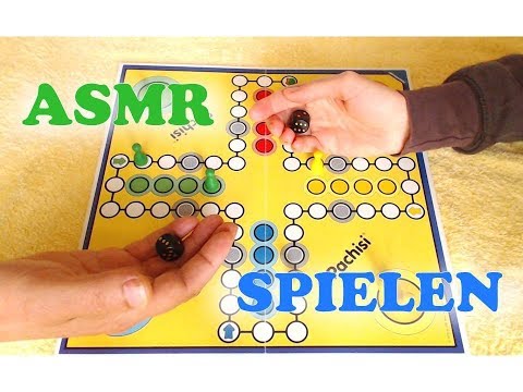 ASMR | 🎲 PACHISI 🎲 (MENSCH ÄRGERE DICH NICHT) MIT KLÖSSCHEN | GEFLÜSTERT