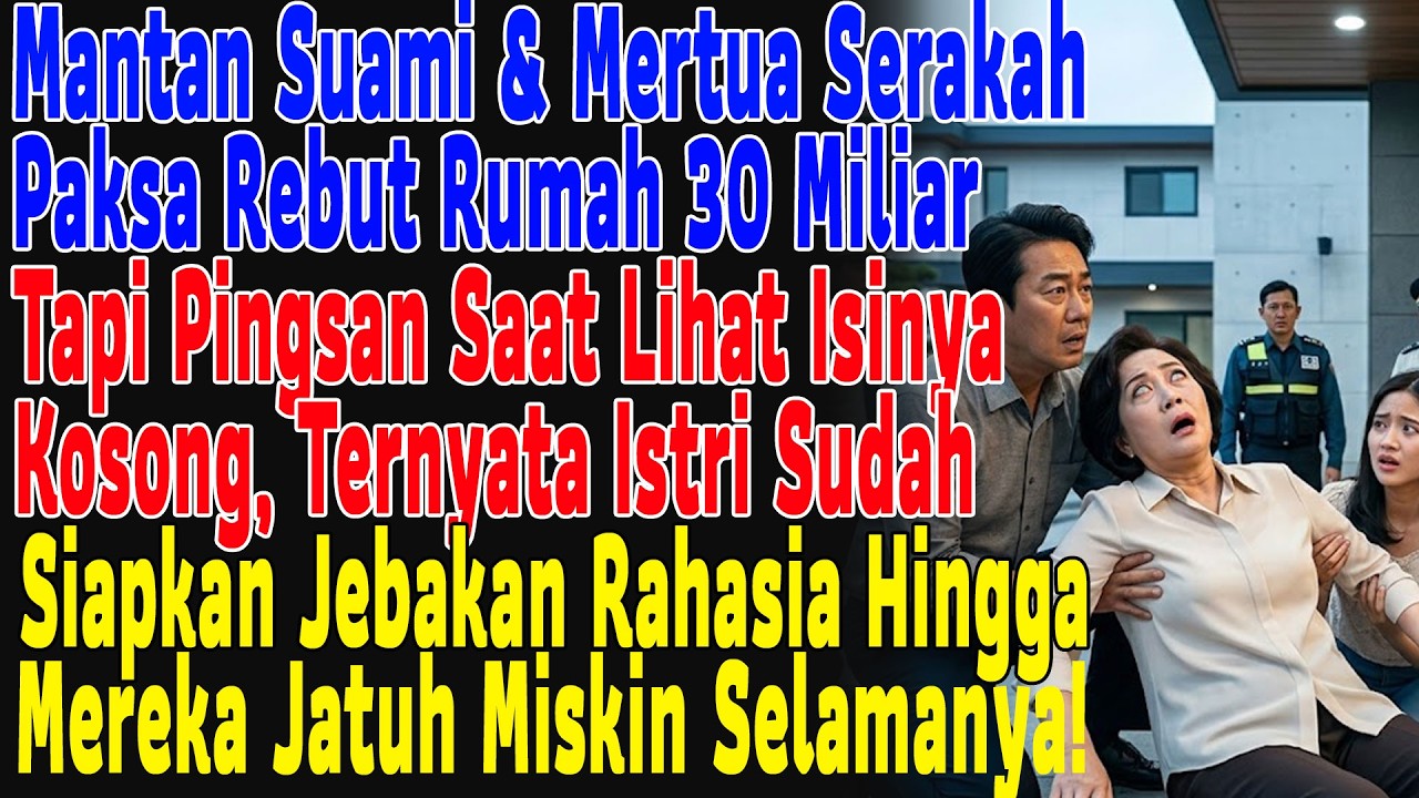 Detik-Detik Mertua Serakah Shock Rumah 30M Kosong! Rencana Istri Cerdas Bikin Mantan Melarat!