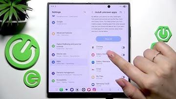 SAMSUNG Galaxy Z Fold 7 – Hoe u onbekende bronnen kunt toestaan