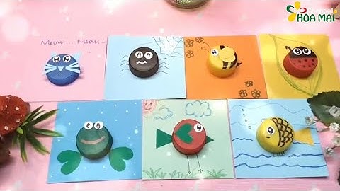 Tạo hình với nắp chai nhựa | Mầm non Hoa Mai Gò Vấp