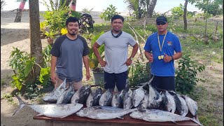 JACKPOT !!! Nakaharvest kami ng maraming Tuna || Night Jigging || Tuna Fishing