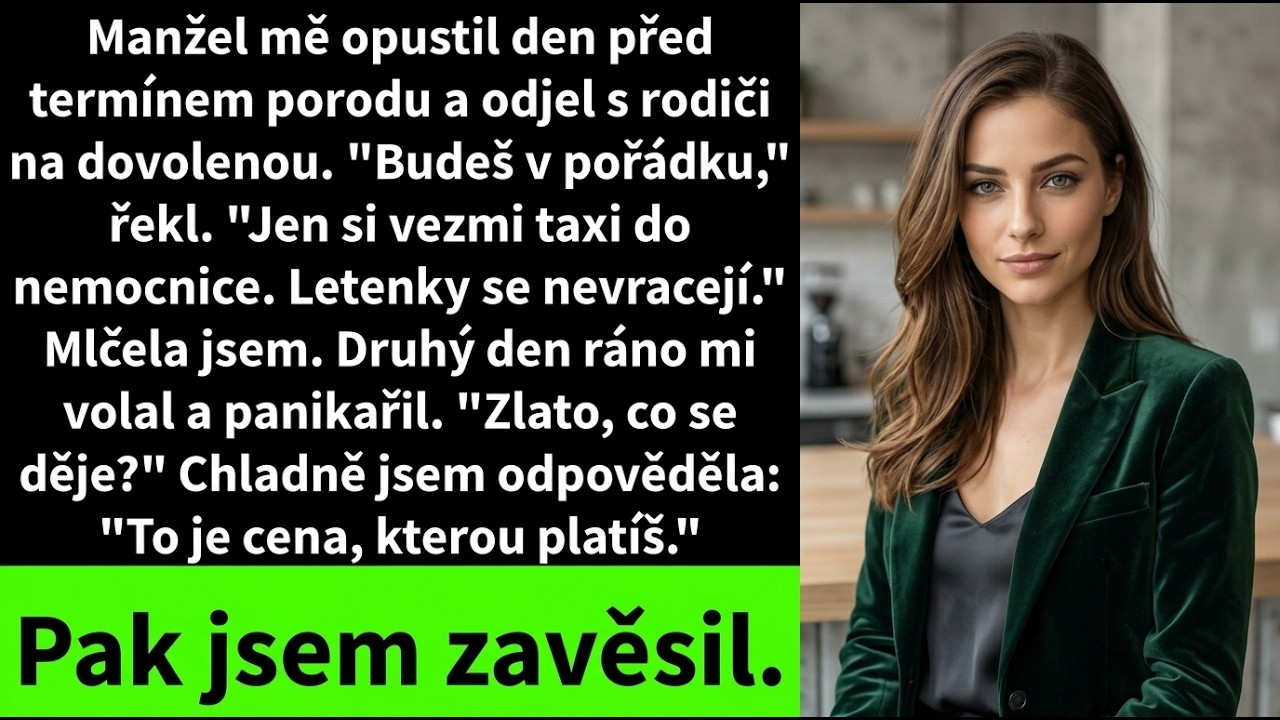 Den před porodem stála naše taška do porodnice u dveří. Autosedačka byla konečně nainstalovaná, modrá deka složená navrchu. Místo cesty do nemocnice jsem ale stála na příjezdové cestě s prasklou...