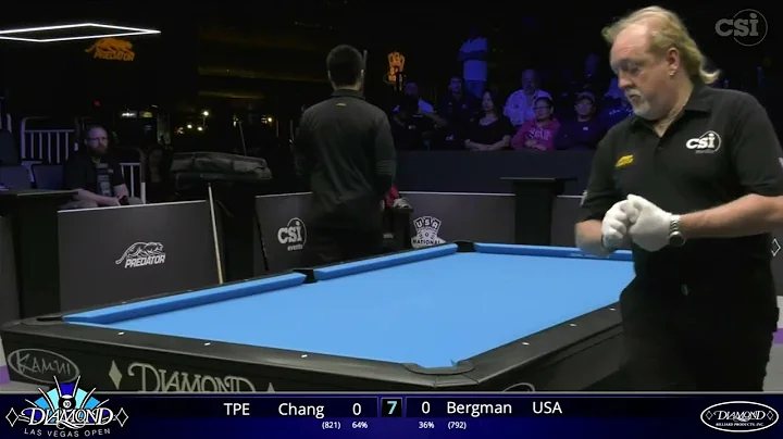 SEMI-FINAL: Justin Bergman vs Jung-Lin Chang | 2020 Diamond Las Vegas Open | Match #18