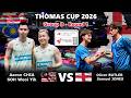 Aaron CHIA SOH Wooi Yik vs Oliver BUTLER Samuel JONES | Thomas Cup Finals 2026 Badminton