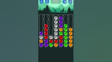 Ball sort puzzle #games #stress_relief #sorting #brain_games #youtube_shorts