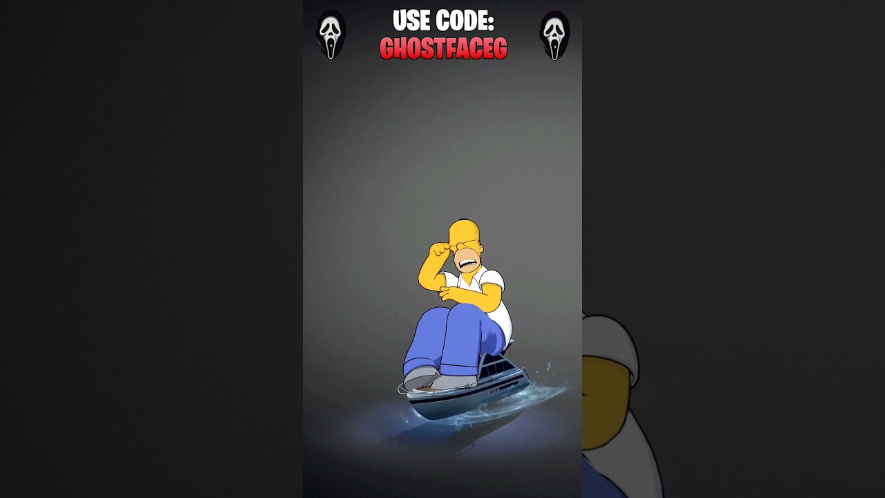 Homer Simpson - Diamond Drop - Fortnite Emote 