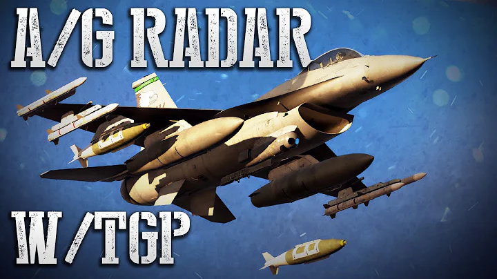 DCS World F-16C Air to Ground Radar with Targeting Pod